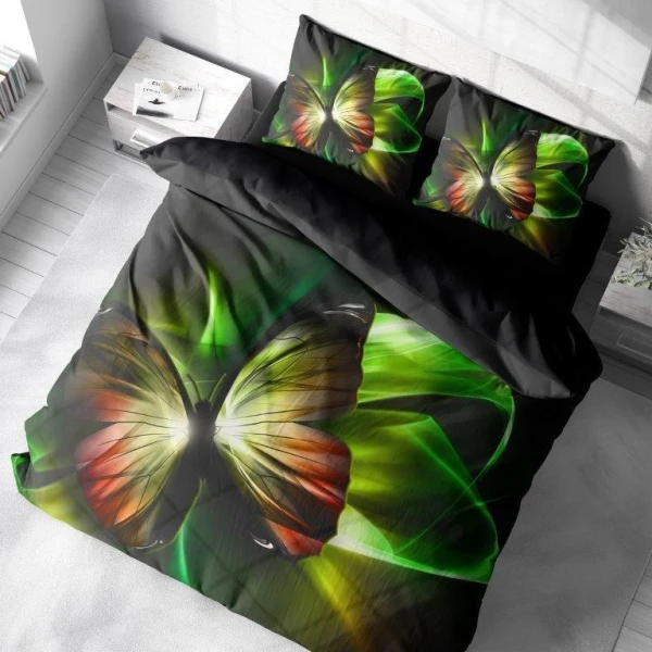 Pościel Premium 3D 160x200 cm Motyl 6460